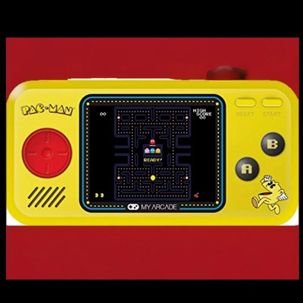 Mr PAC-MAN Pocket Player My Arcade +4 AAA  Games Included PAC PANIC PAC MANIA